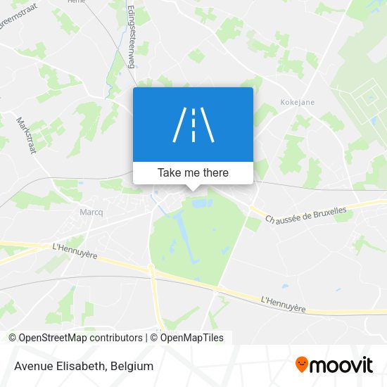 Avenue Elisabeth plan