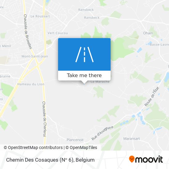 Chemin Des Cosaques (Nᵒ 6) map