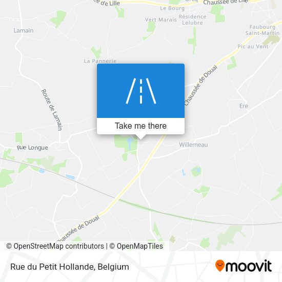 Rue du Petit Hollande map