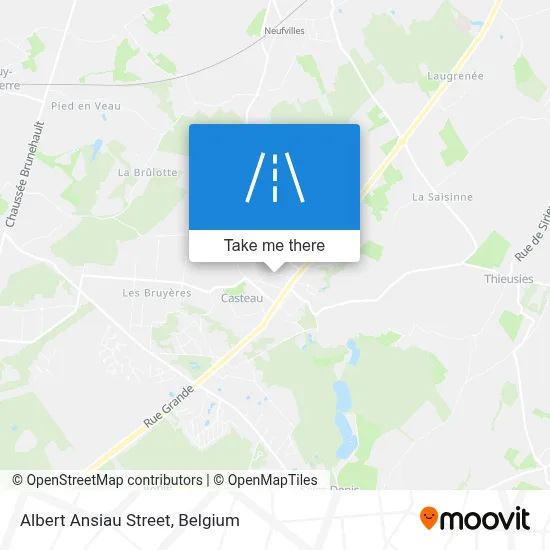 Albert Ansiau Street map