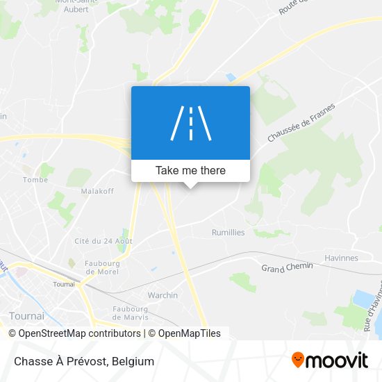 Chasse À Prévost plan