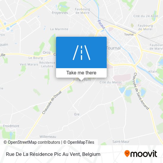 Rue De La Résidence Pic Au Vent plan