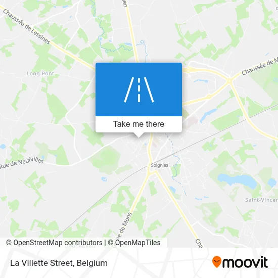 La Villette Street map