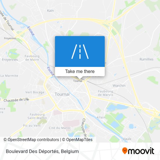 Boulevard Des Déportés plan