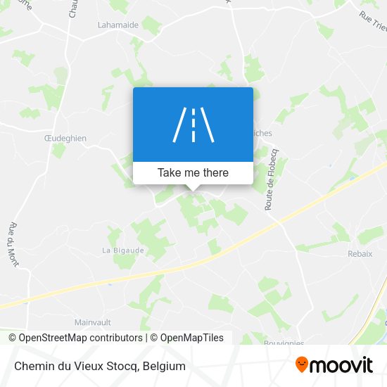 Chemin du Vieux Stocq plan