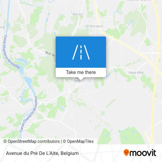 Avenue du Pré De L'Aite map