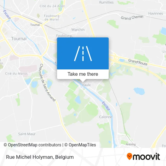Rue Michel Holyman map