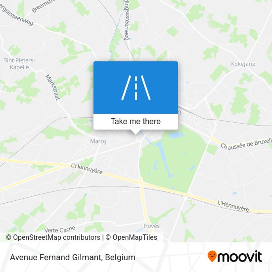 Avenue Fernand Gilmant map