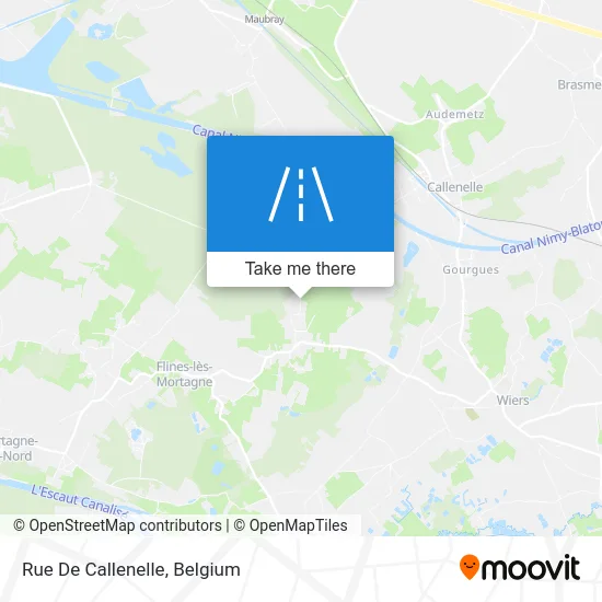 Callenelle Street map