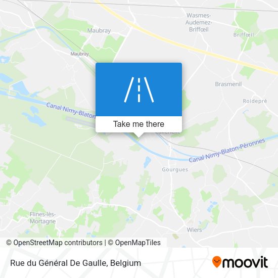 Rue du Général De Gaulle map