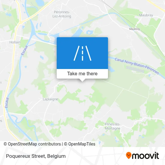 Poquereux Street map