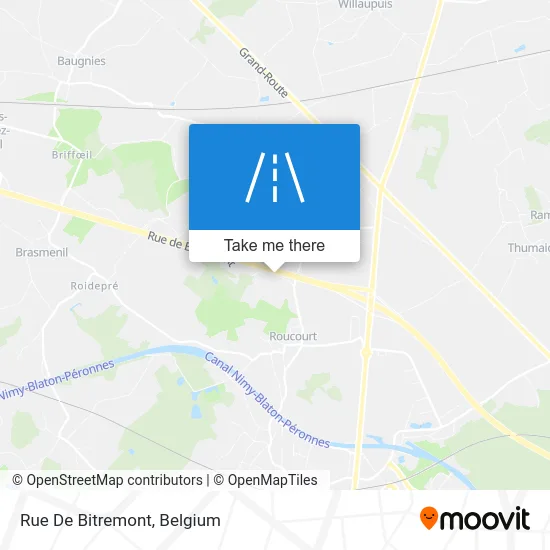 Bitremont Street map