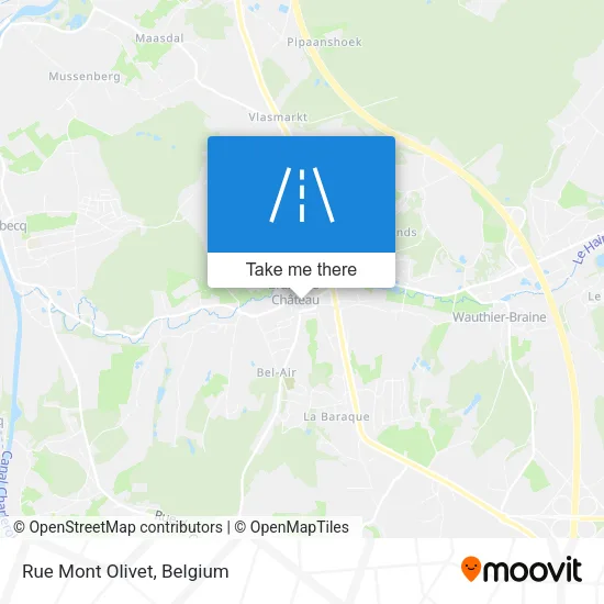 Rue Mont Olivet map