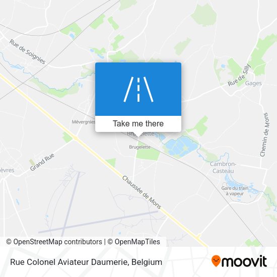 Rue Colonel Aviateur Daumerie plan