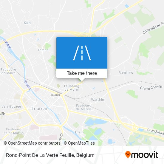 Rond-Point De La Verte Feuille plan
