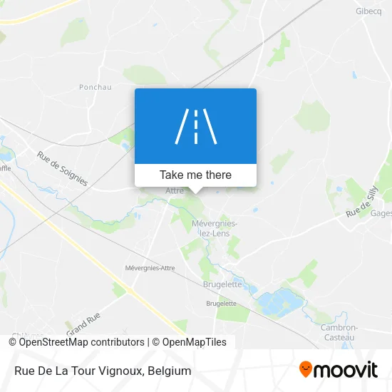 Rue De La Tour Vignoux map