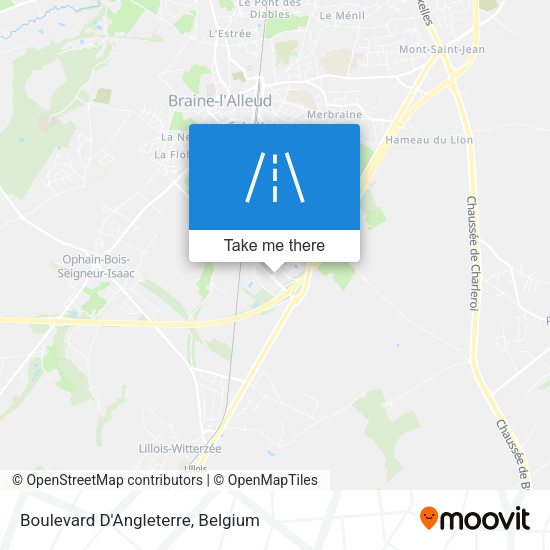 Boulevard D'Angleterre map