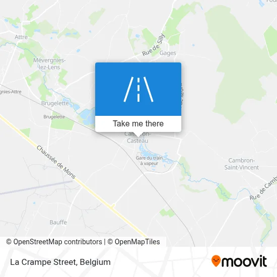 La Crampe Street map