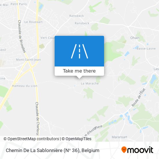 Chemin De La Sablonnière (Nᵒ 36) map