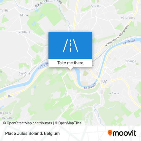 Place Jules Boland plan