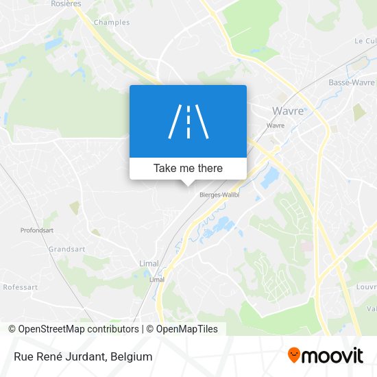 Rue René Jurdant plan