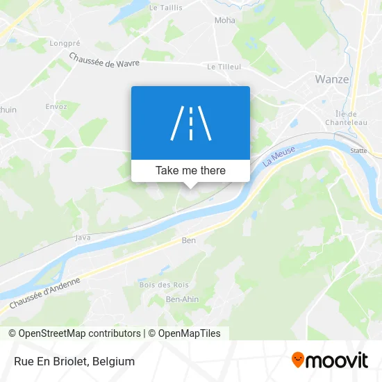 En Briolet Street map