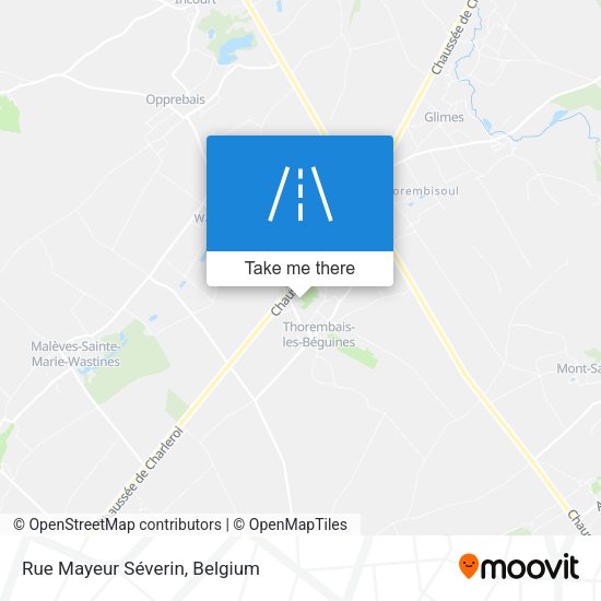 Rue Mayeur Séverin plan