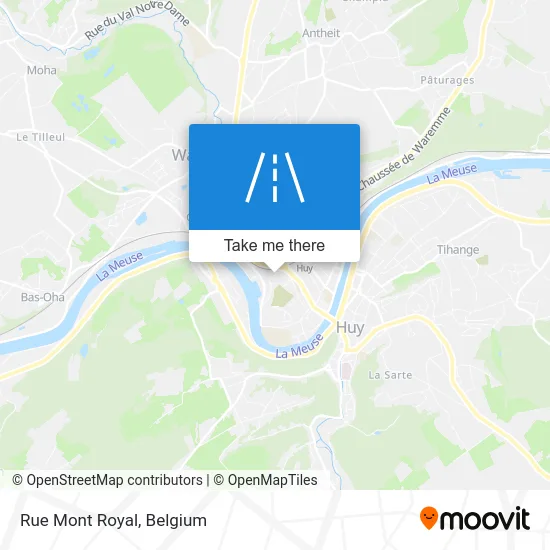 Mont Royal Street map