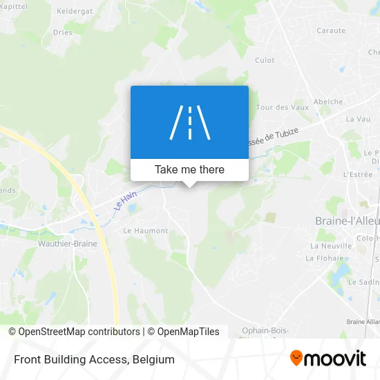 Front Building Access plan