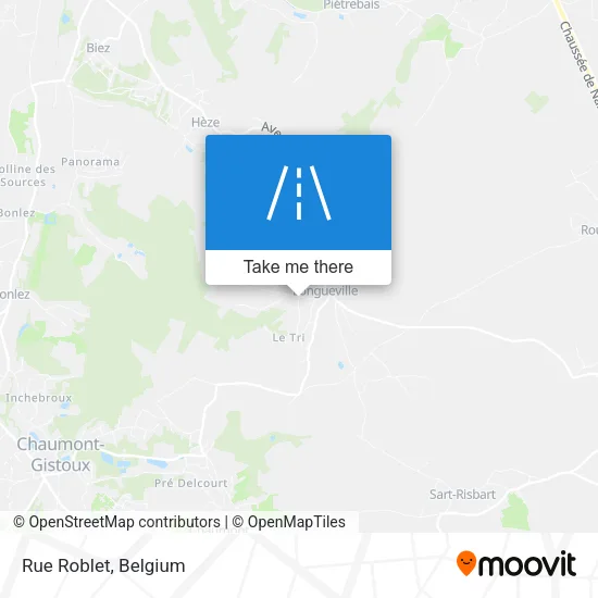 Rue Roblet map