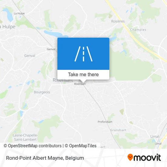 Albert Mayne Roundabout map