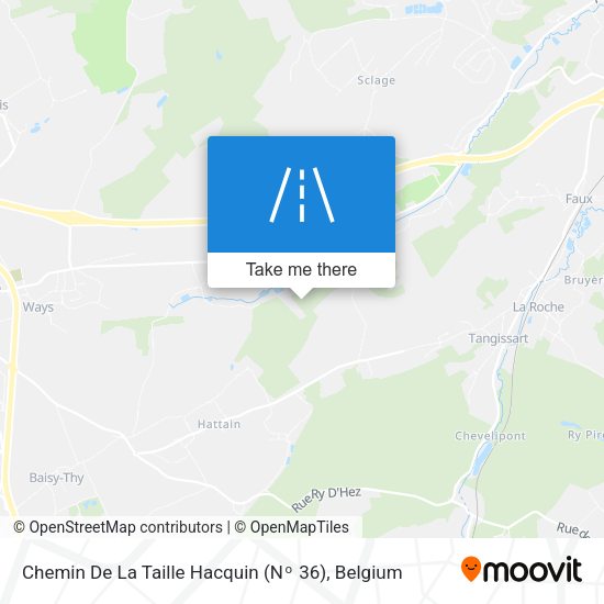 Chemin De La Taille Hacquin (Nᵒ 36) map