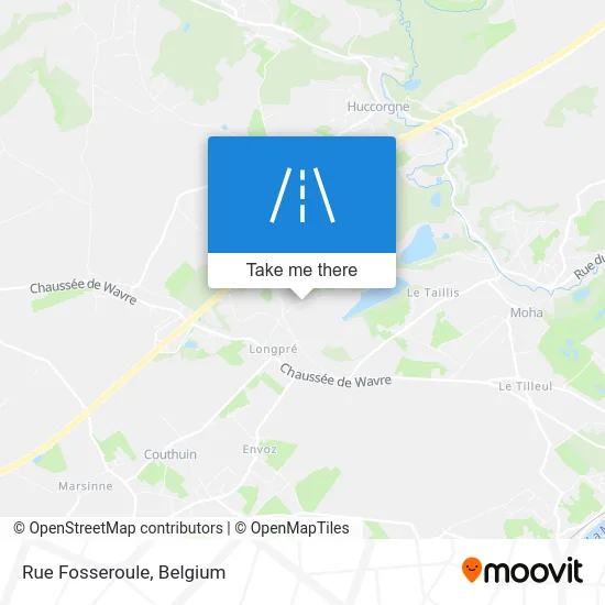 Fosseroule Street map