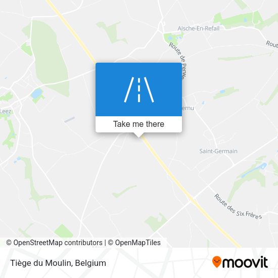 Tiège du Moulin plan
