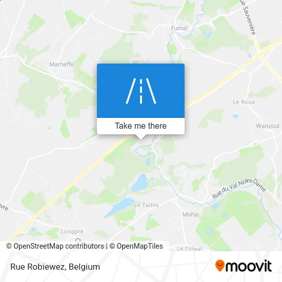 Rue Robiewez map