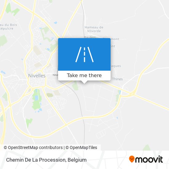 Chemin De La Procession map