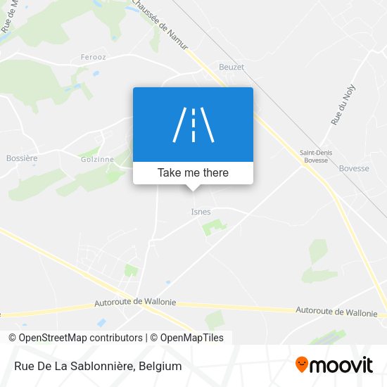 Rue De La Sablonnière map