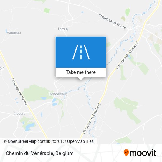 Chemin du Vénérable map