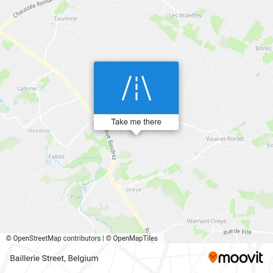 Baillerie Street map