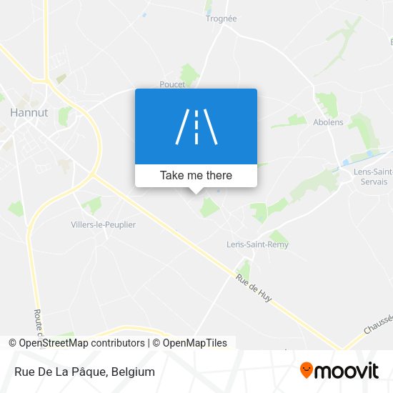Rue De La Pâque plan