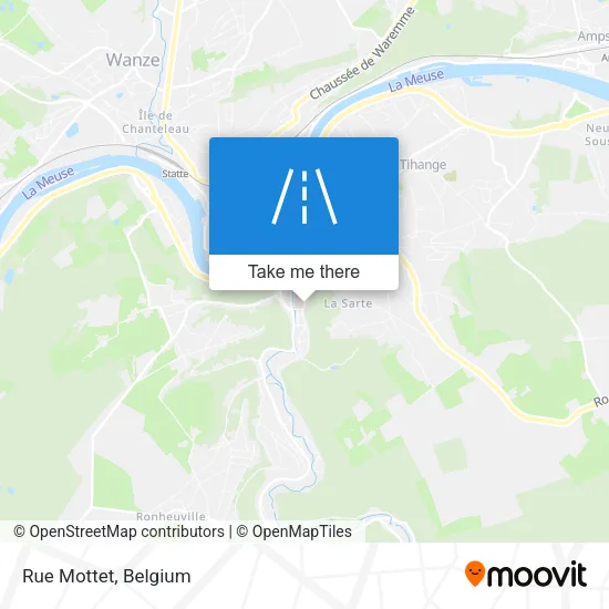 Rue Mottet map