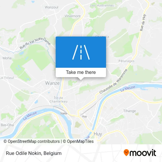 Rue Odile Nokin map