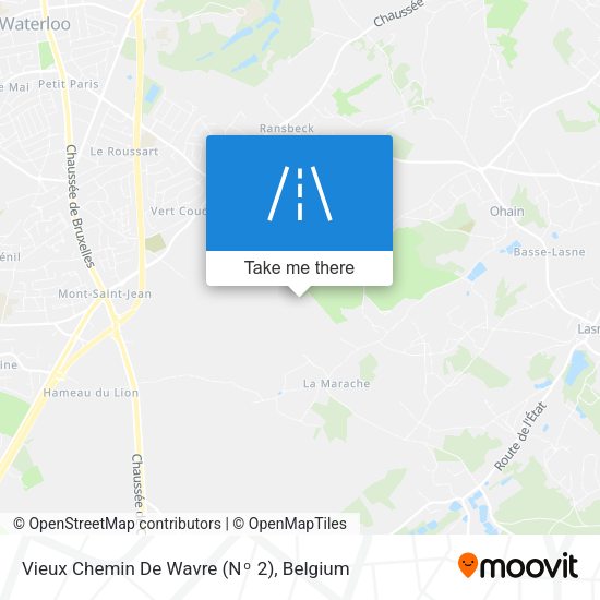 Vieux Chemin De Wavre (Nᵒ 2) map