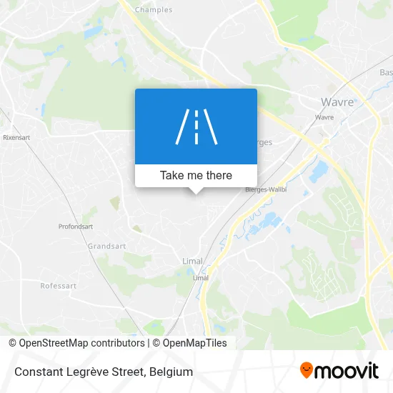 Constant Legrève Street map