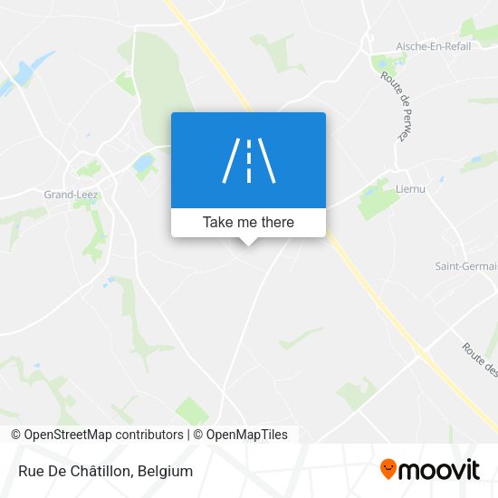 Rue De Châtillon plan