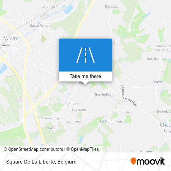 Square De La Liberté map