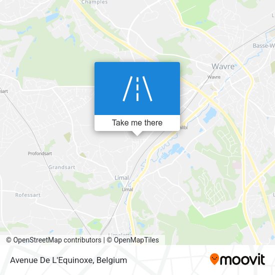Avenue De L'Equinoxe plan