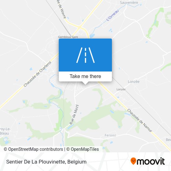Sentier De La Plouvinette map