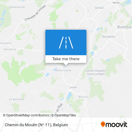 Chemin du Moulin (Nᵒ 11) map