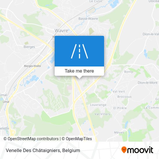 Venelle Des Châtaigniers map